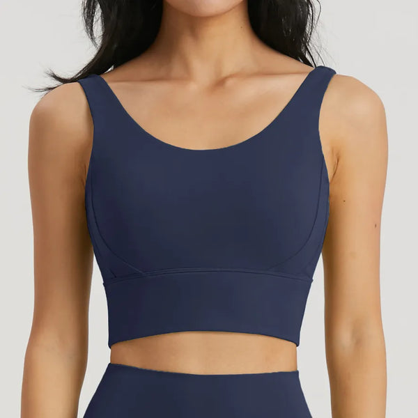 SPARK Fixed Cup Yoga Push-Up Shock Absorption Bra AD1518