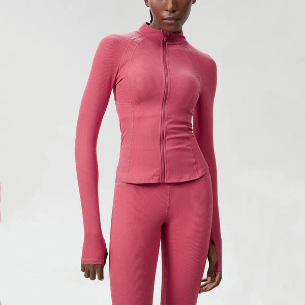 SPARK Lightweight Zipper Yoga Top SHD492