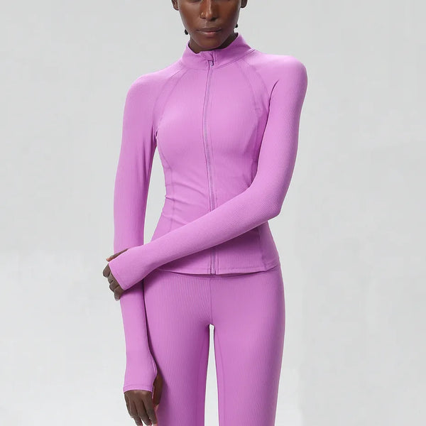 SPARK Lightweight Zipper Yoga Top SHD492