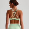 SPARK Sexy Cross Back Workout Yoga Bra LQ2198