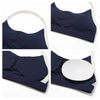SPARK Color Block Halter Sports Bra-detail