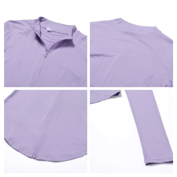 SPARK Workout Zip Up Slim Fit Jackets-details