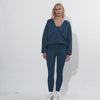 SPARK New Large Deep V Shaped Hoodie ZC9308