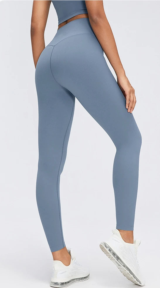 SPARK Naked-Feel High-Waist Tummy Control Yoga Leggings DQ26108