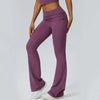 SPARK Women's Fold-over Yoga Flared Pants YEL62327