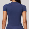 SPARK Seamless Short Sleeve Yoga Athletic Top ZC4535