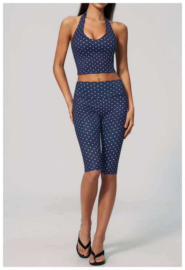 SPARK New Polka Dot Yoga Set For Women ZC4551-1