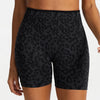 SPARK Seamless Leopard-print Yoga Fitness Shorts RXW3006-2