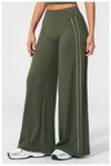 SPARK Women's Contrast Color Wide Leg Yoga Pants ZC3588