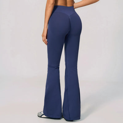 SPARK Women's Seamless High-Waisted Flare Yoga Pants ZC4535