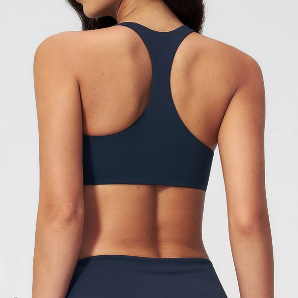 SPARK Contrast Color High Impact Sports Bra ZC3588