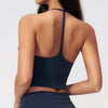 SPARK Women's Halter-Neck I-shaped Back Yoga Fitness Tank Top ZC3588