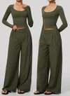 SPARK Women's Long-Sleeve High Stretch Slim-Fit Yoga Top ZC9599