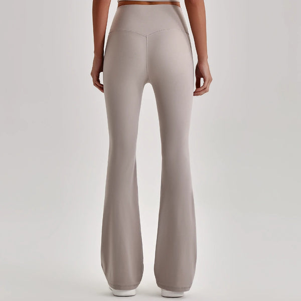 SPARK Naked-Feel High-Waisted Flared Yoga Pants LQ4069