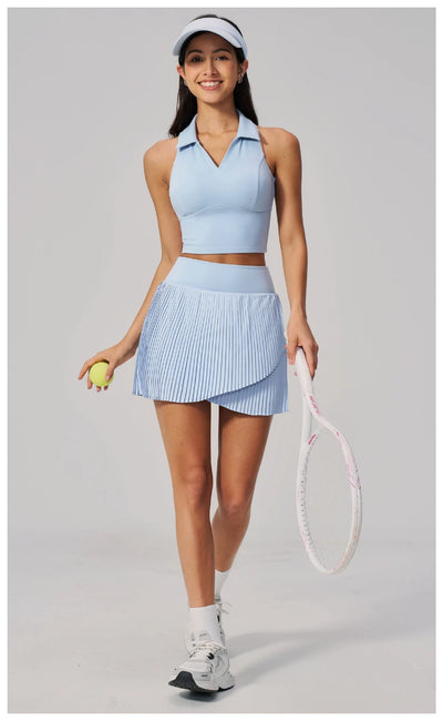 SPARK Summer Pilates Yoga Tennis Skirt Set for Women ZC9586