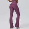 SPARK Women's Fold-over Yoga Flared Pants YEL62327