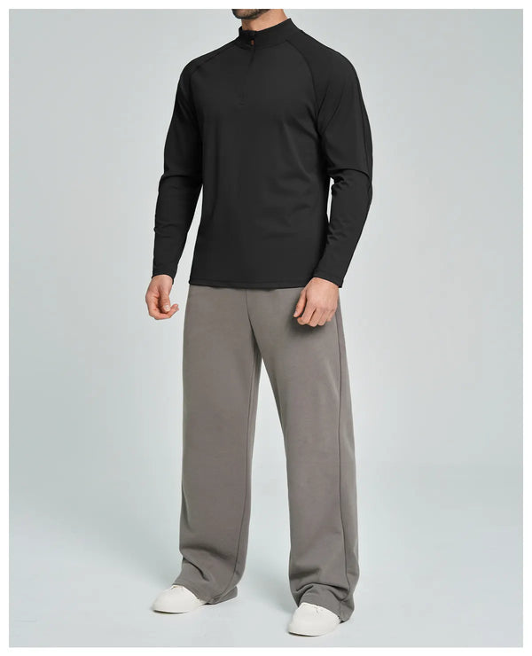 SPARK Men's Half-zip Workout Long Sleeve Top DD5086