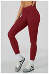 SPARK Women's Naked-Feel Cross Waist Yoga Leggings ZC2588