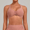 SPARK Ruched Sports Bra & High-Waisted Workout Set TF9291