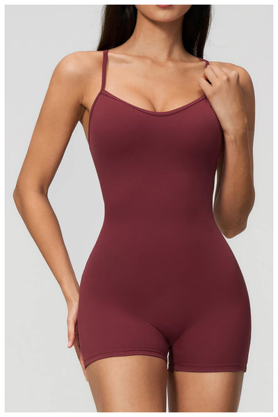 SPARK 2026 New Cross Back Yoga Bodysuit for Women ZC4529
