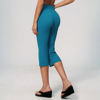 SPARK Women's New Brushed High Waist Yoga Capri ZC9616