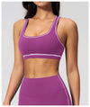 SPARK Contrast Color Brushed Yoga Bra ZC2036