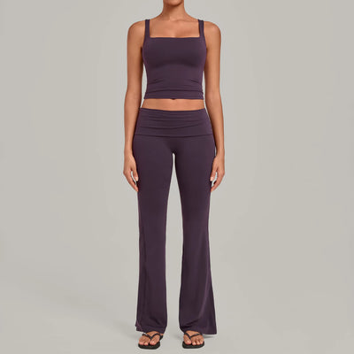 SPARK Women’s Square Neck Yoga Tank Tops TF6012