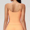 SPARK Square Neck Spaghetti Straps Yoga Fitness Tank Top ZC5555