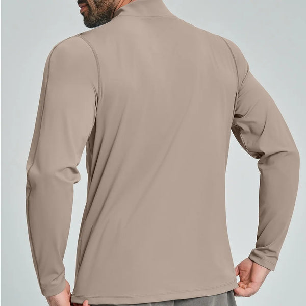 SPARK Men's Half-zip Workout Long Sleeve Top DD5086