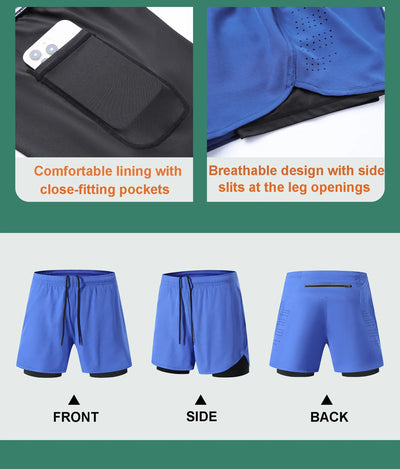 SPARK Unisex Quick Dry Athletic Shorts LG22001