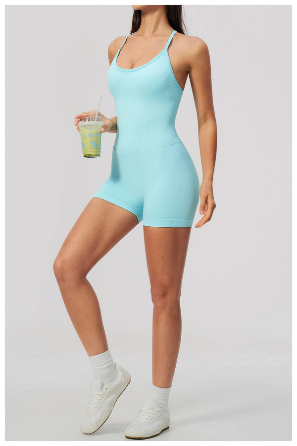 SPARK Women’s Seamless Butt-Lifting Yoga Bodysuit ZC5107