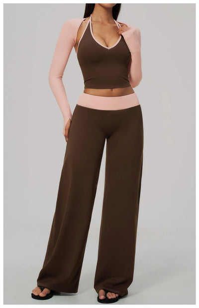 SPARK New Long-Sleeve Crop Athletic Yoga Shrug ZC9639