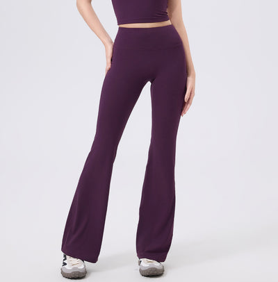 SPARK Butt-Lifting Back Cross High Waist Flare Leggings FX3048