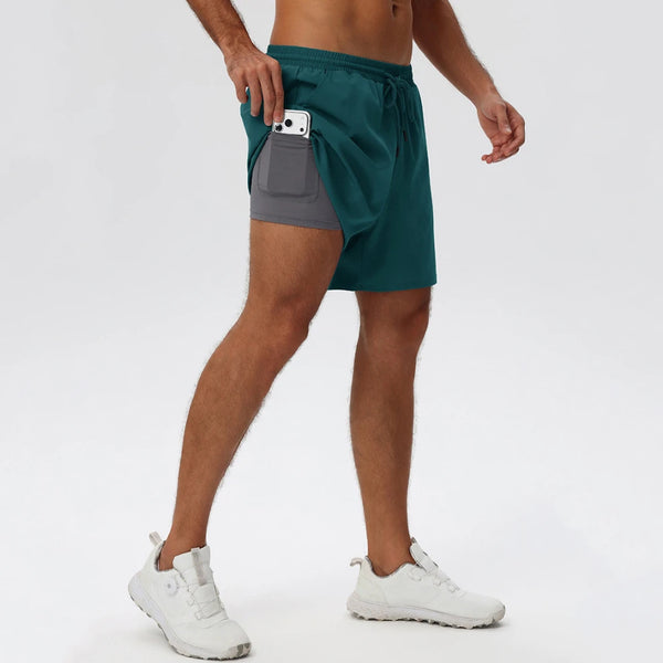 SPARK Men's Summer Fitness Sport Shorts YEL61450