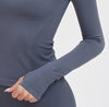 SPARK Seamless Crew Neck Yoga Long Sleeve Top ZC5081