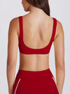 SPARK Sexy Contrast Twisted Bra With a Hole QY6538