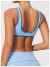 SPARK Chic Colorblock Yoga Workout Sports Bra ZC3588