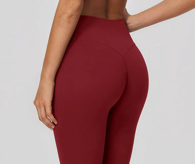 SPARK Women's Naked-Feel Cross Waist Yoga Leggings ZC2588