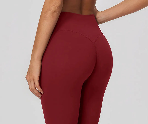 SPARK Women's Naked-Feel Cross Waist Yoga Leggings ZC2588