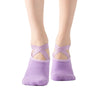 SPARK Non-Slip Yoga Socks with Cross Straps & Terry Cushioning YL032
