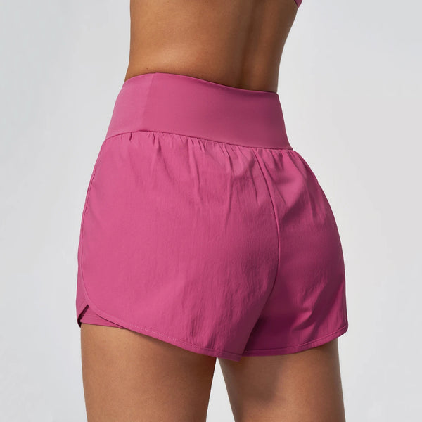 SPARK Women's New Running Yoga Fitness Shorts with Pockets ZC2136