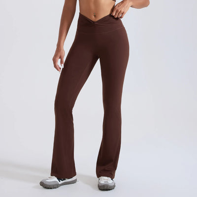 SPARK Twisted Pleated Waisted Wide Leg for Women CY5764