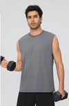SPARK Men's Loose Fit Muscle Sports Tank Top YEL61145