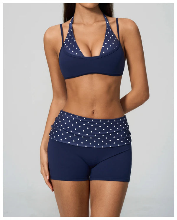 SPARK 2026 Summer New Fold Over Yoga Fitness Shorts ZC4549