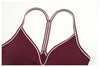 SPARK Women's Color-Block V-neck Halter Yoga Bra ZC9615