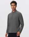 SPARK Men’s Half-Zip Lightweight Warm-Up Pullover Long Sleeve YEL61527
