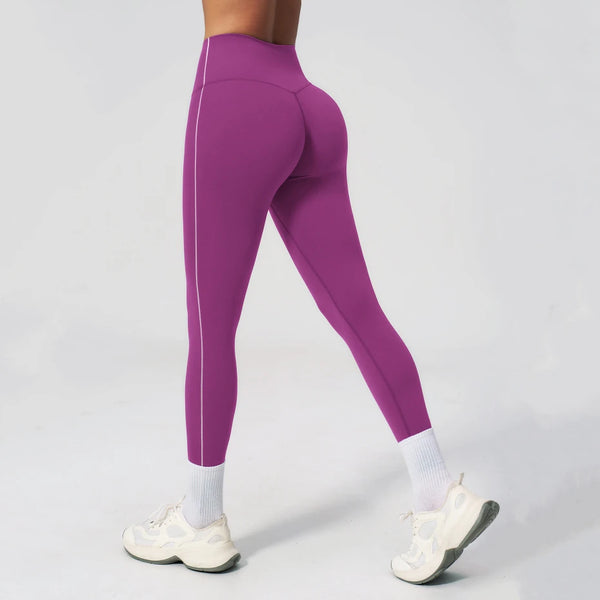 SPARK Contrast Color High Waist Yoga Leggings ZC2036