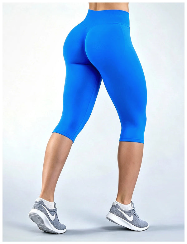 SPARK Women's Seamless Booty Lifting Yoga Capri RXW3003