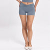 SPARK Shirred Waist Yoga Shorts for Women FNK26071