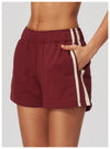 SPARK Women’s Color Block Thick Athletic Shorts | Low-Rise Slimming Workout & Casual Shorts ZC3005